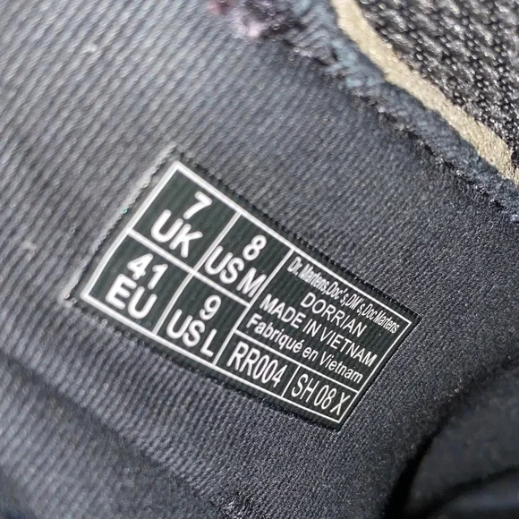 NWOB!! Dr. Martens Black Leather Chukka Boots Size 9 Womens 8 Mens - Picture 5 of 11